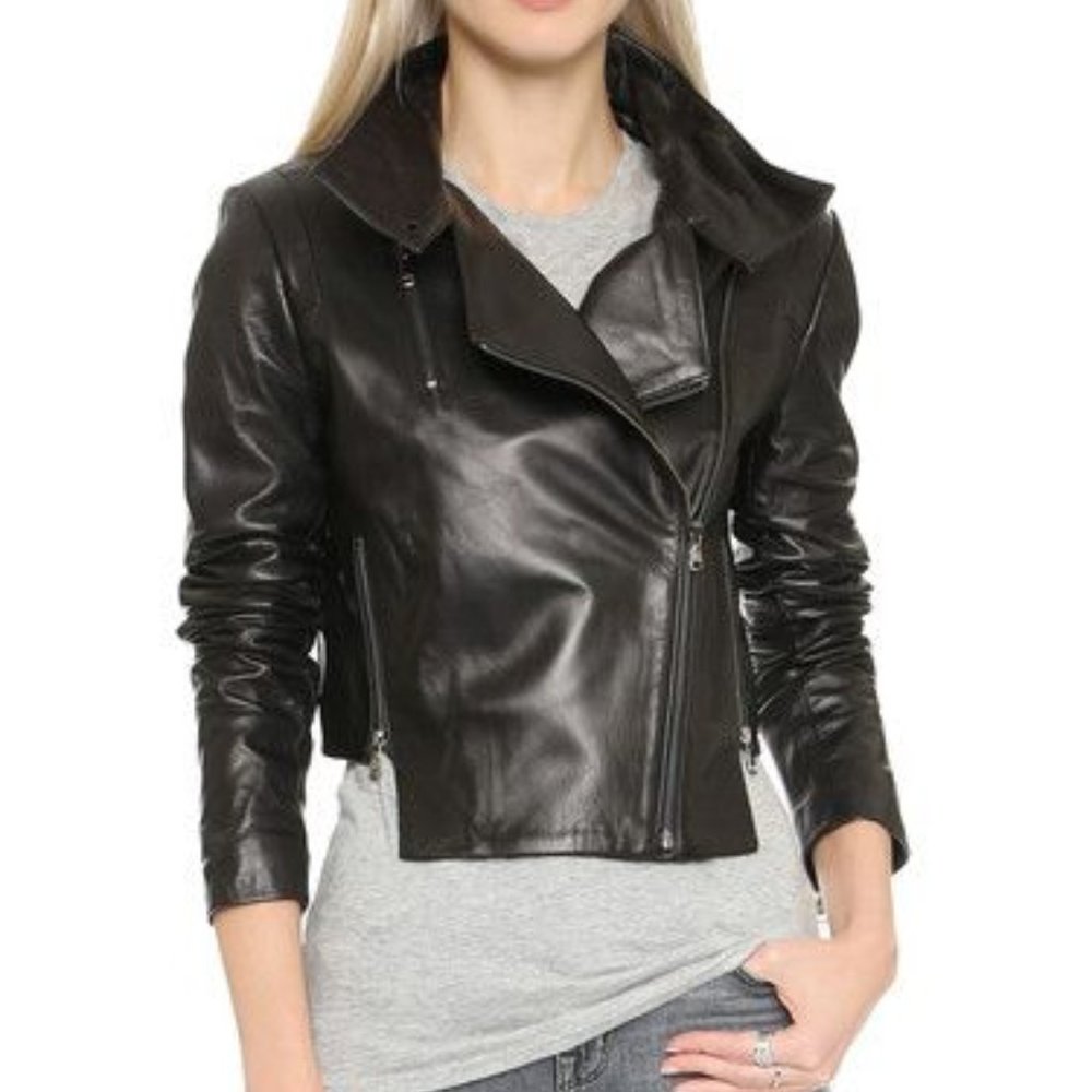 J Brand petrol Connix Biker Jacket XS